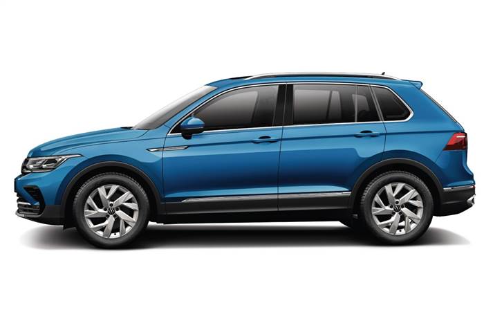 Volkswagen Tiguan facelift for India revealed