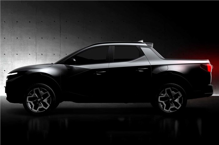 Hyundai Santa Cruz pick-up teased ahead of April 15 unveil
