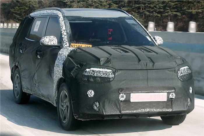 Is this the upcoming Kia MPV for India?