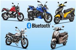 5 most-affordable Bluetooth-enabled two-wheelers in India