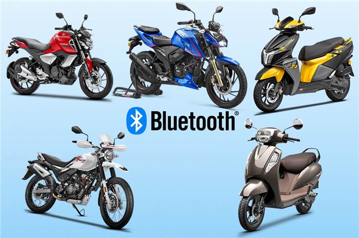 5 most-affordable Bluetooth-enabled two-wheelers in India