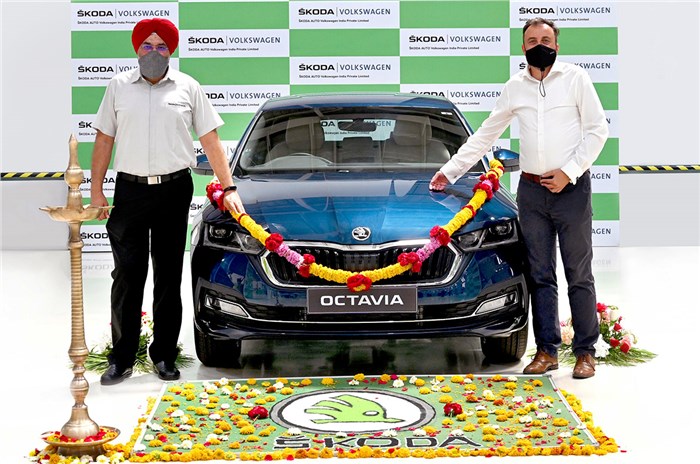 New Skoda Octavia production begins ahead of India launch