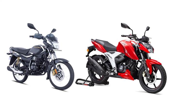 TVS reports record high two-wheeler exports, Bajaj continues to be top exporter