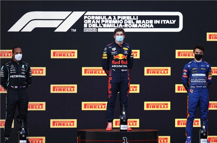 2021 F1: Verstappen wins chaotic Imola GP from Hamilton and Norris