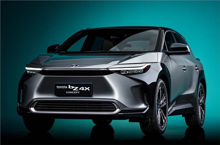 Toyota bZ4X SUV concept revealed