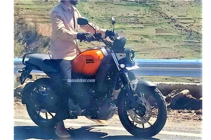 Upcoming Yamaha FZ-X spotted without camouflage