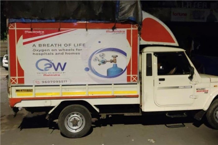 Mahindra Oxygen on Wheels initiative launched in Maharashtra