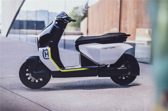 Husqvarna Vektorr concept electric scooter unveiled