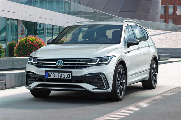 2021 Volkswagen Tiguan Allspace facelift revealed