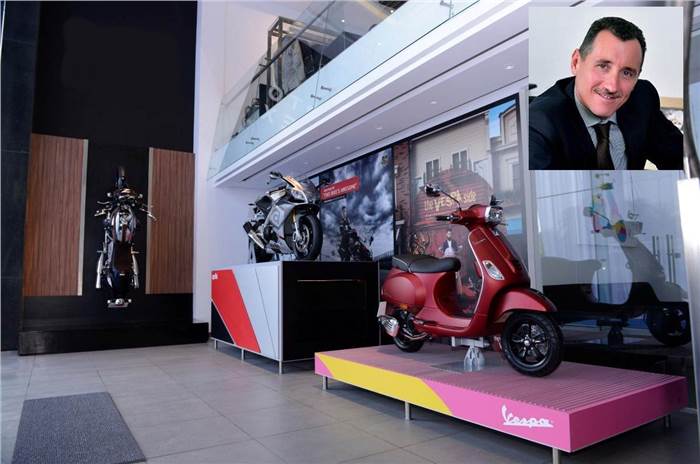 Piaggio India introduces 100 dealerships in 100 days