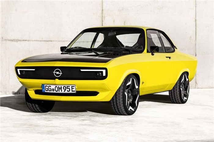 Opel Manta GSe Elektromod one-off EV revealed
