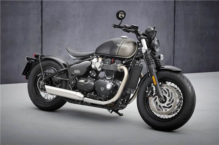 2021 Triumph Bonneville Bobber BS6 launched, priced from Rs 11.75 lakh