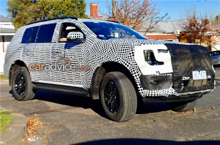 Next-gen Ford Endeavour: first spy pictures