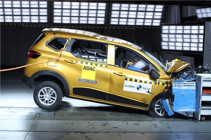 Renault Triber secures 4 star Global NCAP safety rating