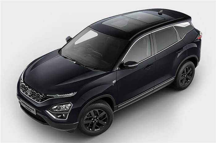 Tata Harrier Dark Edition now only available with sunroof-equipped variants