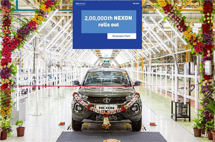 Tata Nexon reaches 2 lakh-unit production milestone