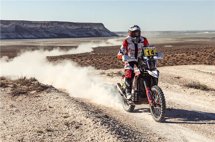 Hero MotoSports complete 2021 Rally Kazakhstan with stage win