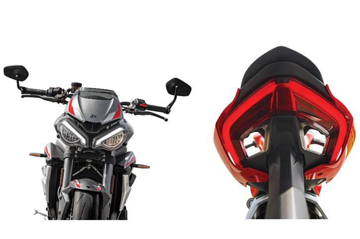 Ducati Panigale V2 vs Triumph Street Triple RS comparison 