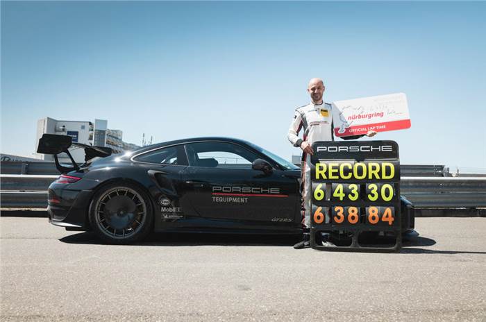 Porsche 911 GT2 RS breaks Nurburgring lap record