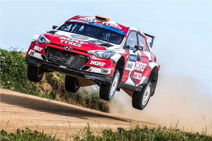 MRF takes maiden European Rally Championship podium at Rally Liepaja