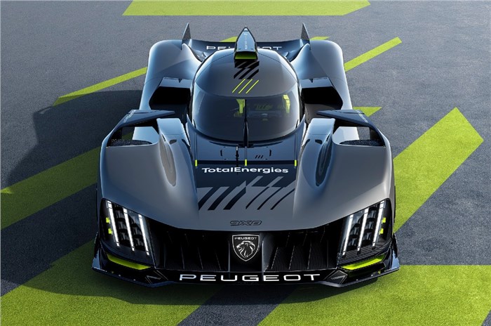 Peugeot 9X8 Le Mans Hypercar racer revealed