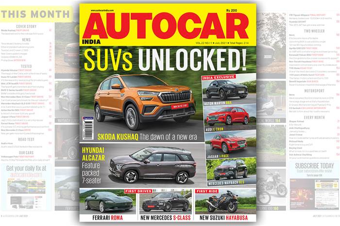 Autocar India July 2021 issue on stands