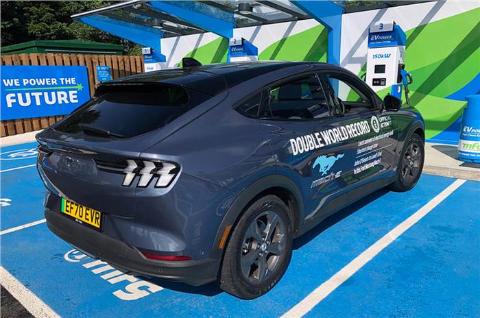 Ford Mustang Mach-E sets EV efficiency world record