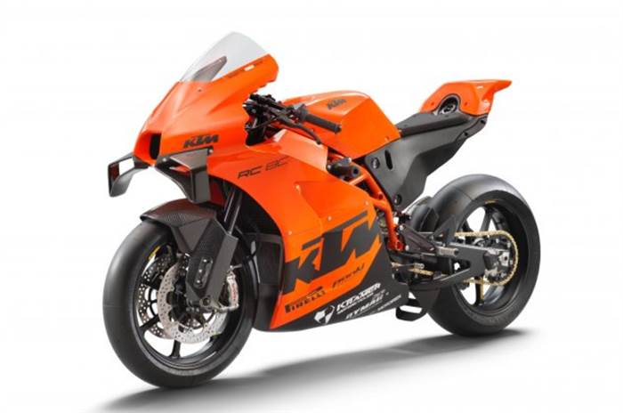KTM RC 8C track only motorcycle unveiled