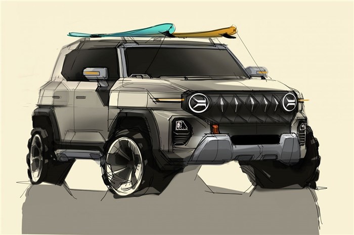 SsangYong X200 sketches preview second retro-styled SUV
