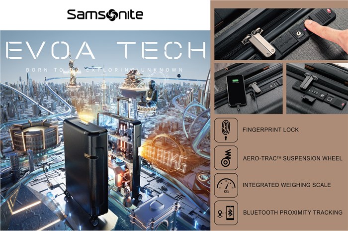 Branded Content: Samsonite Launches Connected-Tech Luggage For Roadtrippers and Travellers