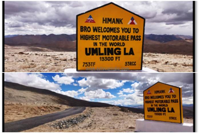 India gets world&#8217;s highest motorable road in Eastern Ladakh