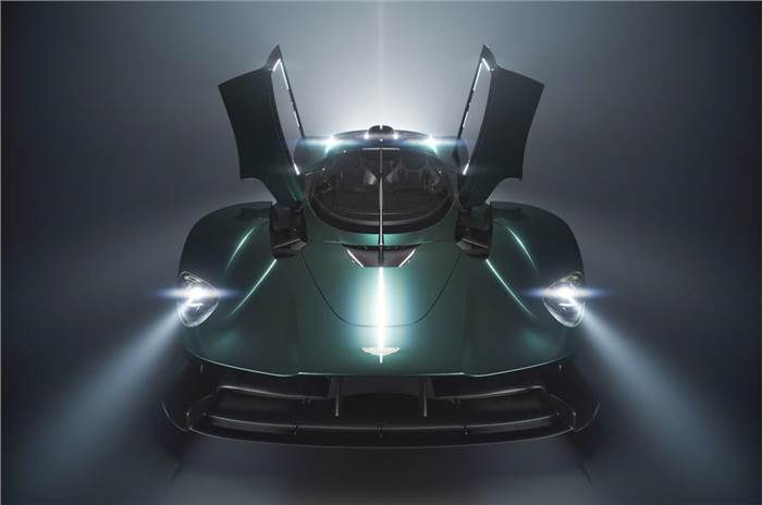 Open top Aston Martin Valkyrie previewed, full reveal on August 12