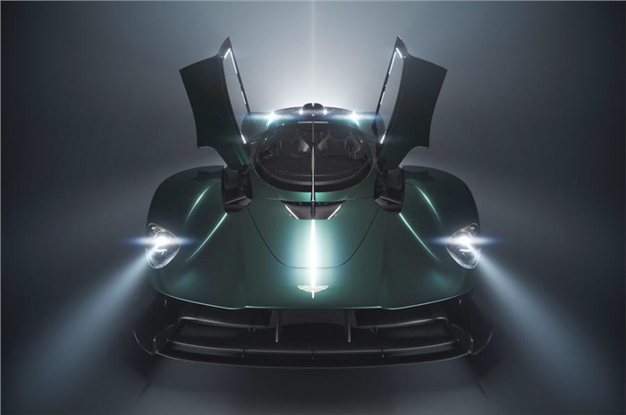 Open top Aston Martin Valkyrie previewed, full reveal on August 12