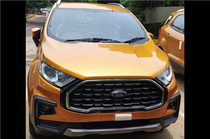 Ford EcoSport facelift ready for launch, spotted undisguised