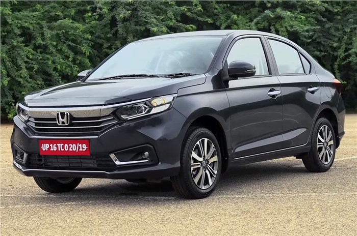 2021 Honda Amaze facelift launched at Rs 6.32 lakh