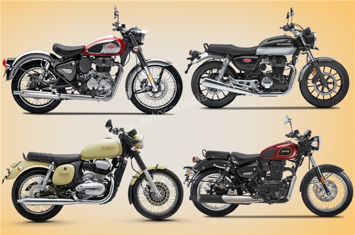 2021 Royal Enfield Classic 350 vs rivals: Specifications comparison