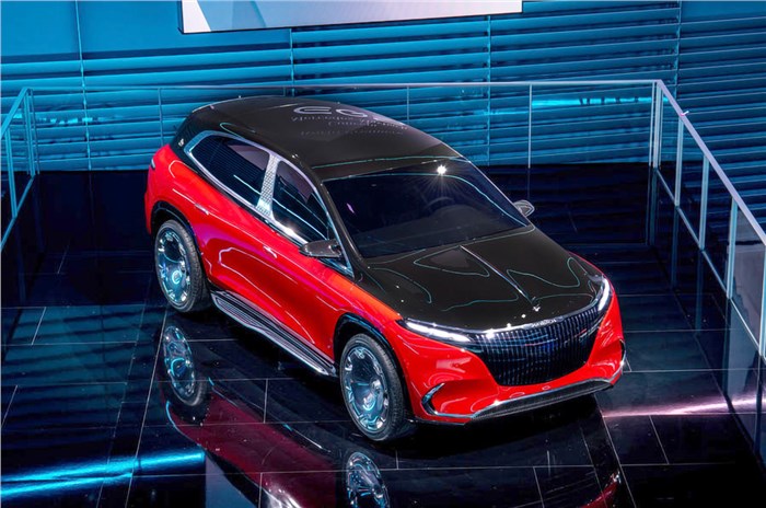 Mercedes Maybach EQS concept previews new flagship electric SUV