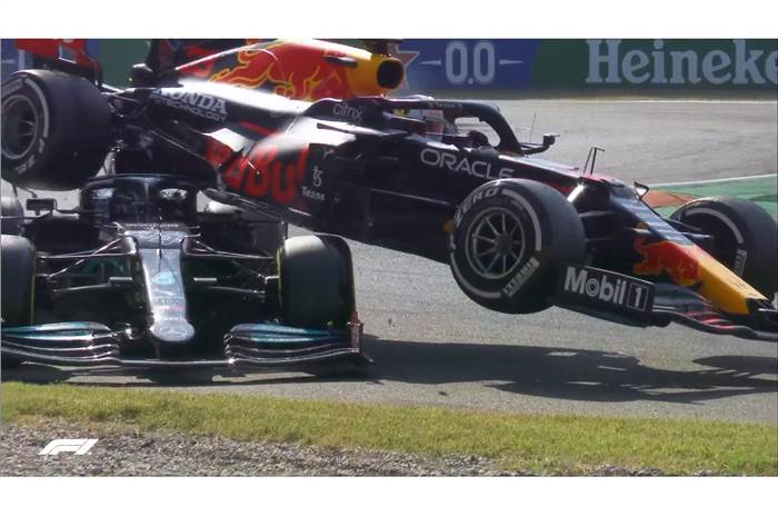 Ricciardo wins Italian GP as Hamilton and Verstappen crash out