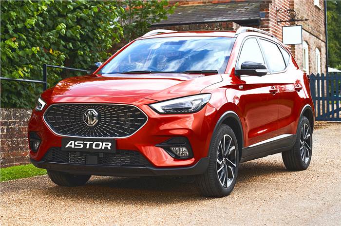 MG Astor mid-size SUV revealed
