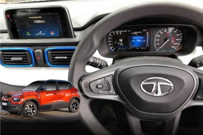 Tata Punch interior leaked; reveals some features