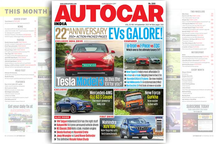 Tesla Model 3 driven in India and much more in our 22nd Anniversary issue