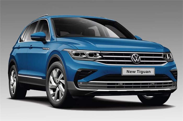 Volkswagen Tiguan facelift India launch in November