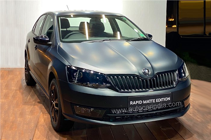 Skoda Rapid Matte edition to launch this month