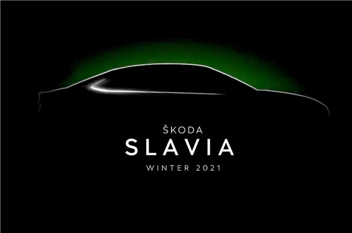 New Skoda midsize sedan christened Slavia; global debut by late-2021