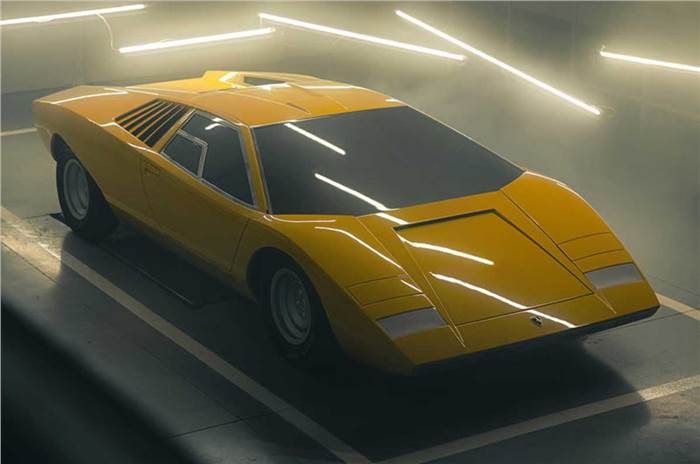 Long-lost Lamborghini Countach LP 500 concept recreated