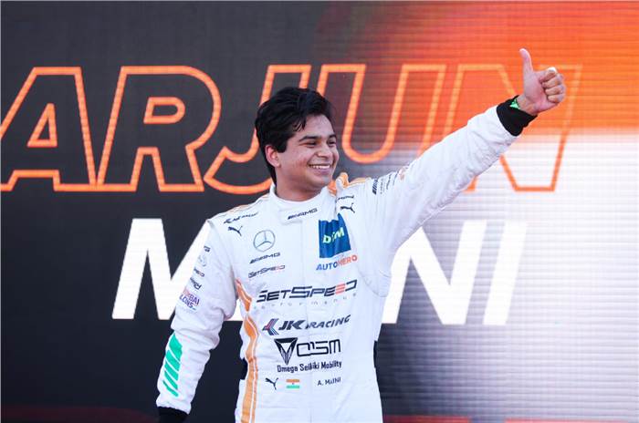 Arjun Maini scores maiden DTM podium