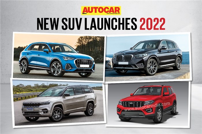 Upcoming SUVs in India in 2022
