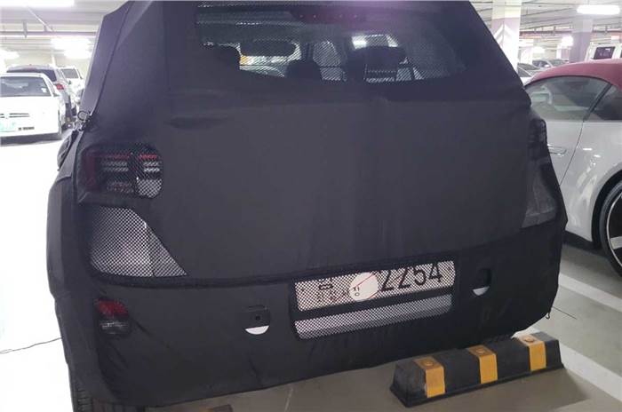 Hyundai Venue facelift spied for the first time