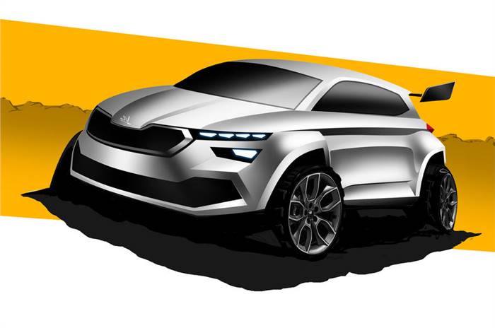 Skoda Kamiq rally concept teased ahead of unveil