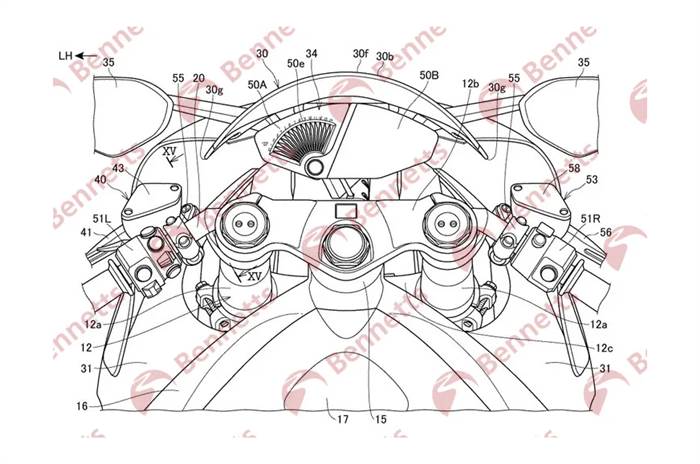 Honda&#8217;s patent for new superbike shows unique chassis
